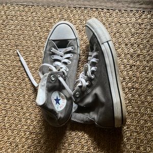 Gray Hightop Converse